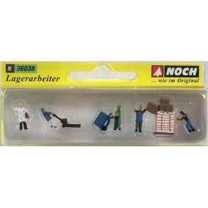 Noch 36038 spor N figur s�t Lagerarbejdere