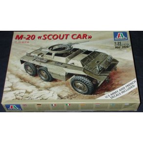 Italeri 366 M-20 Scout Car Scala 1:35 byggest