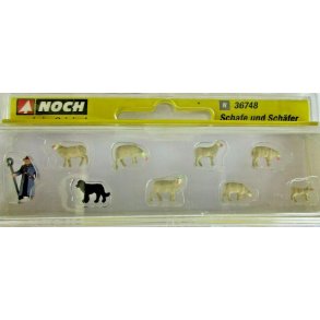 Noch 36748 spor N figur s�t  &lrm;F�r og hyrde. Nyhed 2020