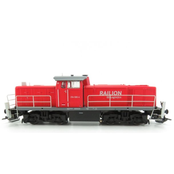 M�rklin 37905 DB AG diesellok BR 294 680-4 med MFX og diesellyd samt telex kobling for og bag