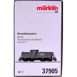 M�rklin 37905 DB AG diesellok BR 294 680-4 med MFX og diesellyd samt telex kobling for og bag