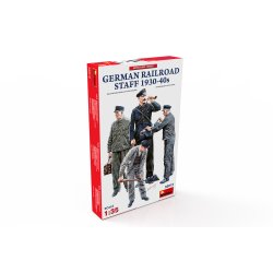 Miniart 38012 TYSK JERNBANEPERSONALE 1930-40'ERNE figurs�t bygges�t skala1:35
