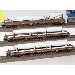 Trix 24545 HO DSB vognst med vindmlle. 