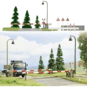 Busch 6040 HO jernbaneoversk�ring uden funktion