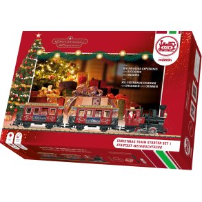 LGB 70308 spor G Starts�t juletog med B�hler-motor samt spidslys og r�gindsats. Nyhed 2022