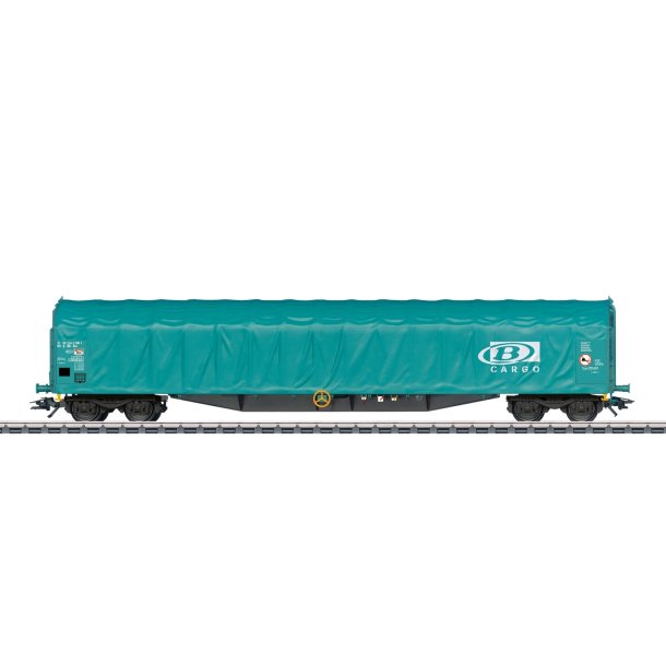 M�rklin 47164-02 SNCB Glidende presenningvogn type Rils. Nyhed 2024