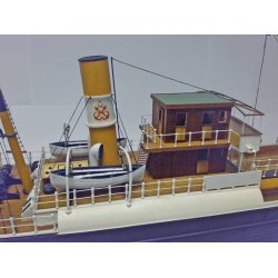 Turk Modell A123 Bandirma D/S. Dette store dampskib blev bygget i Glasgow. Scala 1:87