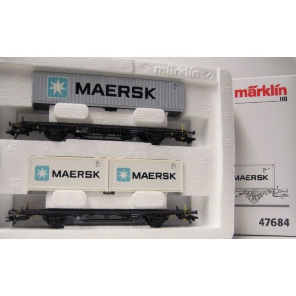 Mrklin 47684 DSB container vognst Maersk