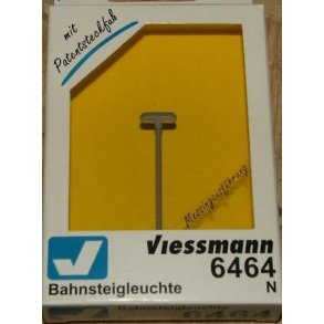 Viessmann 6464 spor N  platform lampe Højde: 36 mm