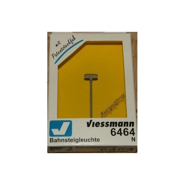 Viessmann 6464 spor N  platform lampe H&oslash;jde: 36 mm