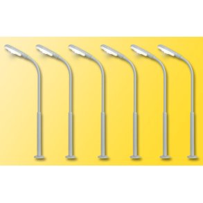 Viessmann HO 60906 gadelampe s�t med 6 stk