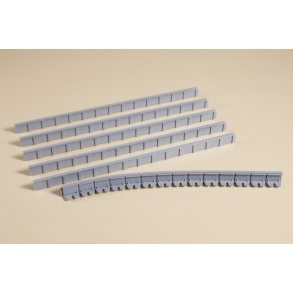 Auhagen HO 41200 Bane stenkant 13 mm. H�j 