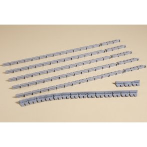 Auhagen HO 41201 Bane stenkant 7 mm. H�j