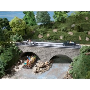 Auhagen HO 41589 Smal sten bro