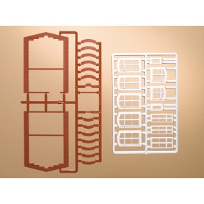 Auhagen HO 41615 ‎Vindues buer og Vinduer‎ 40 stk.