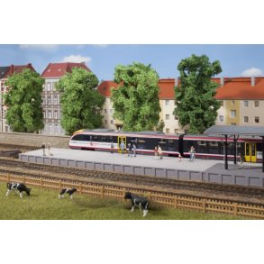 Auhagen HO 41634 perron uden overdkning