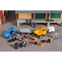 Auhagen HO 41646 st med flge og dk