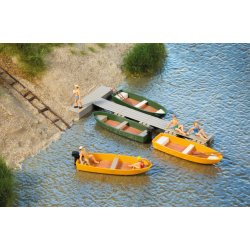 Auhagen HO 41693 b�de 4 stk p� 50 mm hver