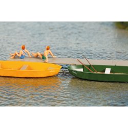 Auhagen HO 41693 b�de 4 stk p� 50 mm hver