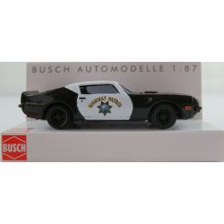 Busch HO 41712 Pontiac TransAm, Highway Patrol