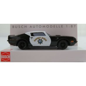 Busch HO 41712 Pontiac TransAm, Highway Patrol