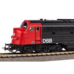 Piko HO 52484 DSB diesellok Litra 1147 digital med j�vnstr�m og diesellyd. Nyhed 2022