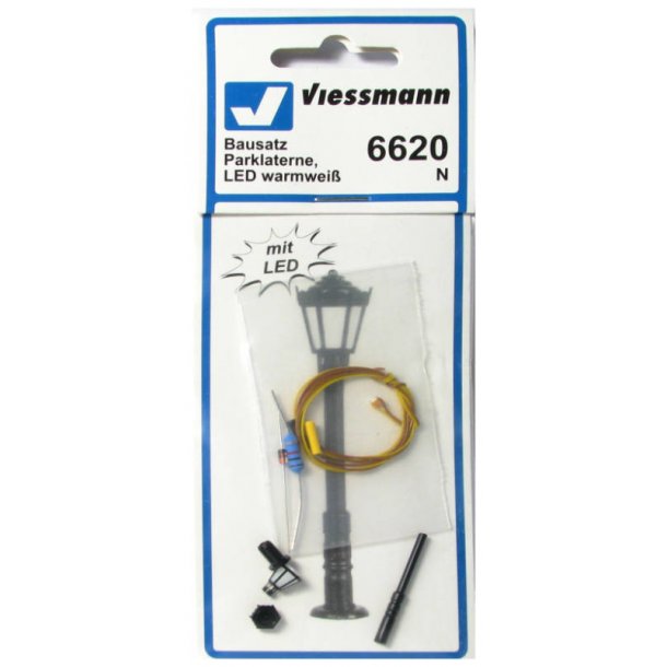 Viessmann 6620 spor N LED Park lampe kit