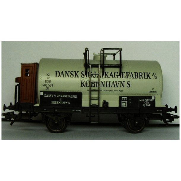 M�rklin 487001 DSB tankvogn dansk sojakagefabrik