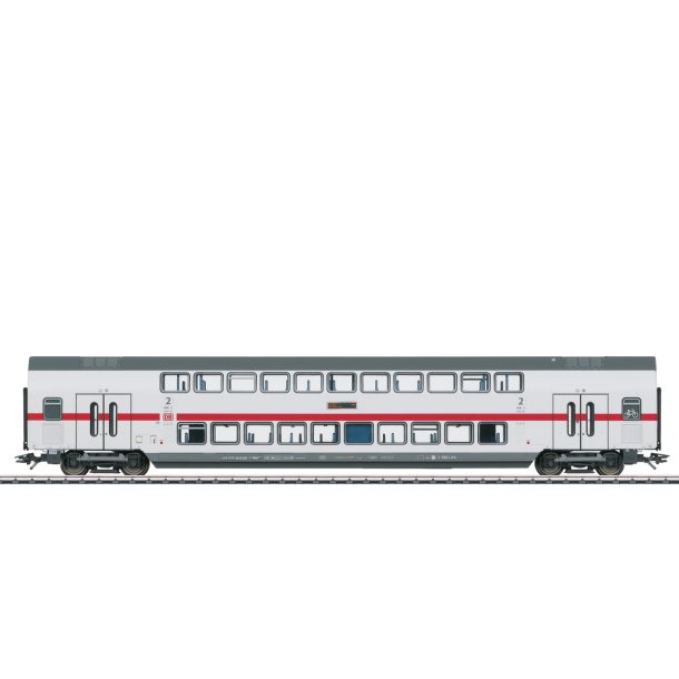 Mrklin 43486 DB AG IC2 dobbeltdkkervogn 1 kl. Type pza 687.2 med ind vendig belysning. Nyhed 