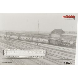 Mrklin 43620 K.P.E.V. Hofsalonwagen der Kaiserin Auguste Victoria. Med digital indvendig belysning.