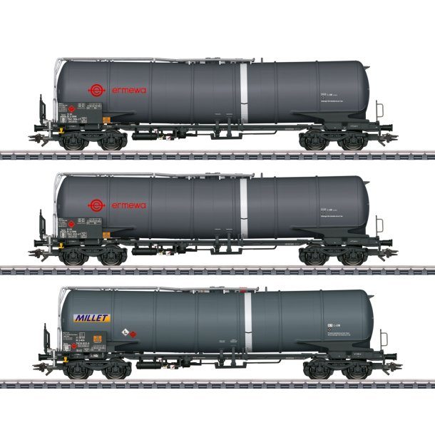 M�rklin 47551 PRIVAT tankvogns�t Ermewa/Millet type Zacns. Nyhed 2026
