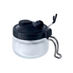 Panzag 438937 CLEANING POT - 2 IN 1 AIR BRUSH CLEANER &amp; HOLDER