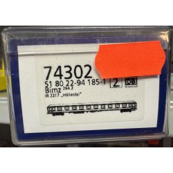 Roco HO 74302 DB AG eksprestogs personvogn 2 kl. Egnet til IR H�llental