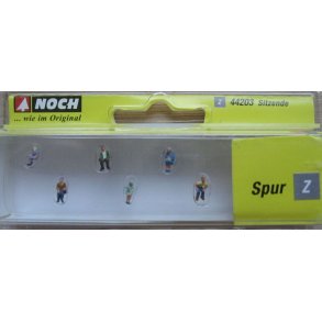 Noch 44203 spor Z figur s�t Siddende uden b�nke