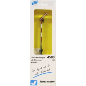 Viessmann HO 4500 vingesignal 130 mm. H�j med LED 