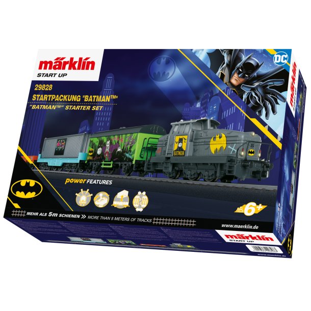 Mrklin Start up 29828 startst "Batman" med MFX og DCC decoder. Nyhed 2022