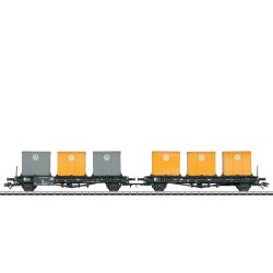 Mrklin 46661 DB Container transportvogn Laabs. Type Klms 440. Nyhed 2022/23