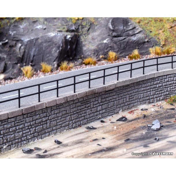 Vollmer HO 45000 gel�ndere, 20 stykker