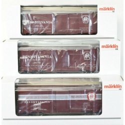 M�rklin 45650 USA godsvogns�t Box Car Type XM Pennsylvania Railroad 