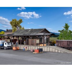 Vollmer HO 45716 Lsserampe femdelt Ml: L 81,5 x B 4,8  5,3 x H 8 cm.