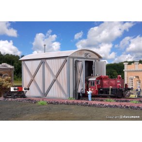 Vollmer HO 45761 Lokomotivskur til Kf Ml: L 13  14 x B 8,2 x H 9,5 cm.