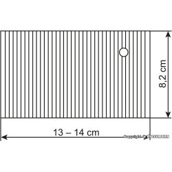 Vollmer HO 45761 Lokomotivskur til Kf Ml: L 13  14 x B 8,2 x H 9,5 cm.