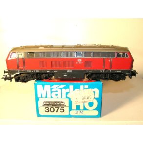 Marklin 3075 DB diesellok BR 216 til analog drift