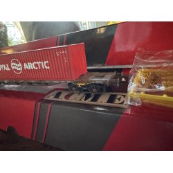 ACME HO 90251 DSB b�rrevogn typ Sgns med 40 Fod container  Royal Arctic