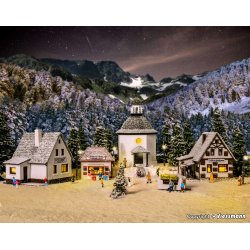 Vollmer 47613 spor N  Juleby med LED-belysning. 