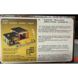 Faller HO B-217 Shell tankstation 12x11x3,9