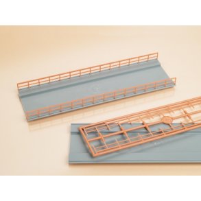 Auhagen HO 48596 Brofag med gelnder