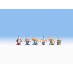 Noch HO 15244 figur st Lastbilchauffr og passager