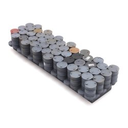 Artitec HO 487.801.51 oliet�nder &lrm;M�l L x b x H:&lrm;96 x 27mm &lrm;H�ndmalet harpiks og/eller foto �tsning&lrm;