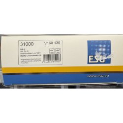 ESU HO 31000 DB diesellok V160130 med LokSound til DC/AC drift samt diesellyd og r�ggenerator